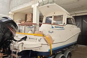 QUICKSILVER 640 WEEKEND + rimorchio CRESCI n3000