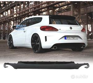 DIFFUSORE PER VOLKSWAGEN VW SCIROCCO 08-14 LOOK R