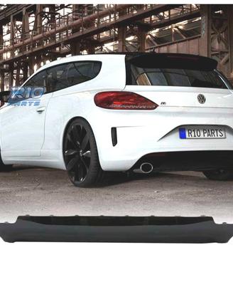 DIFFUSORE PER VOLKSWAGEN VW SCIROCCO 08-14 LOOK R