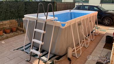 Piscina intex prism 4 mt x 2 mt x1.22