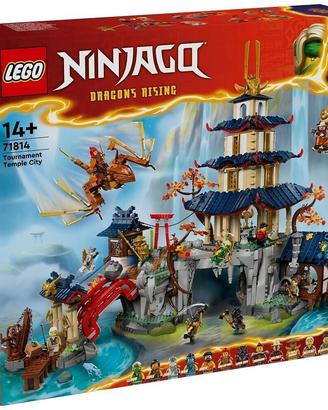 lego ninjago 71814 torneo città del tempio