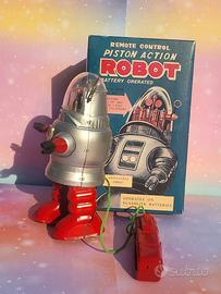 PISTON ROBOT versione argento. Nuovo in scatola.