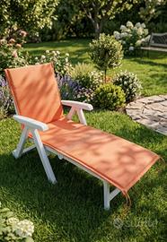 VENDUTA - Sedia sdraia reclinabile da giardino