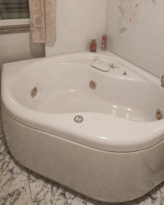 Vasca idromassaggio angolare 140x140 – come nuova