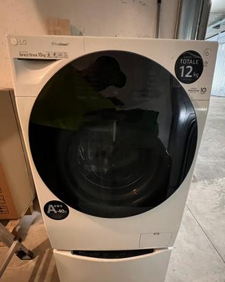 LG Lavatrice Smart TWINWash™ 12 kg
