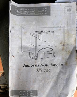 Morore cancello automatico Fadini