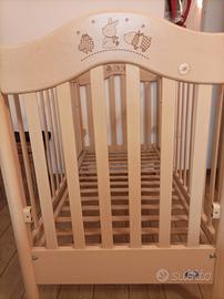 Lettino Pali Melody sbiancato