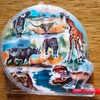 MINI FLIPPER ANIMALI AFRICANI - anni "70.