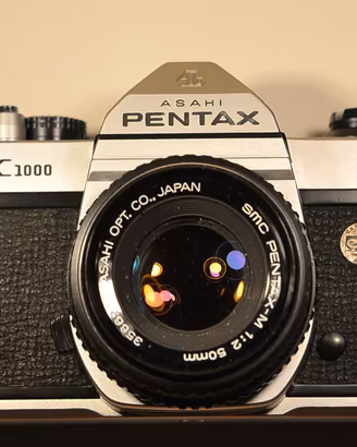 Pentax K 1000 con 50/2