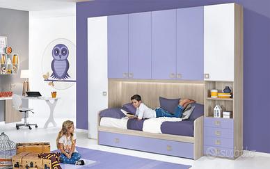 Cameretta Ponte con 6 ante battenti come da foto