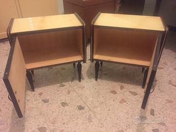 Coppia comodini Vintage
