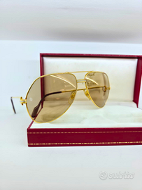 Cartier Vintage Vendome Louis Gold Photochromic