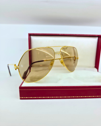 Cartier Vintage Vendome Louis Gold Photochromic
