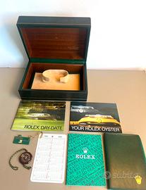 Day Date Rolex set Inglese 1985 per 18038-18039