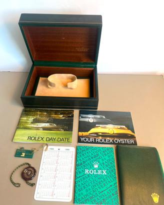 Day Date Rolex set Inglese 1985 per 18038-18039
