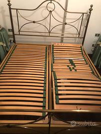 Letto matrimoniale in ferro