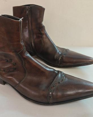 Stivali in cuoio artigianali made in italy