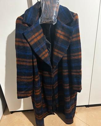 Cappotto lungo check LiuJo fashion