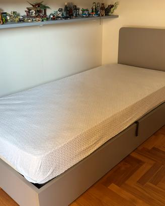 Letto singolo contenitore