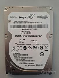 hdd seagate 500 gb mini sata disco laptop