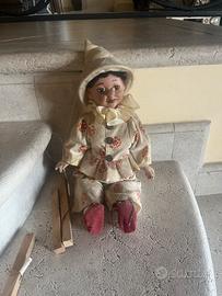 Pinocchio in ceramica vintage