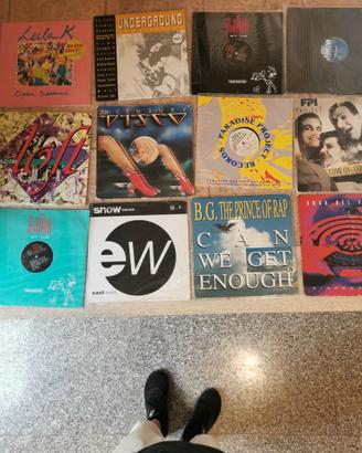 dischi vinile disco trance techno
