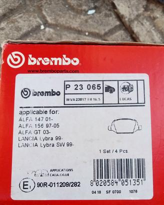 Freni/Pastiglie Brembo