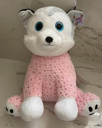 Peluches gigante cane/unicorno 80 cm