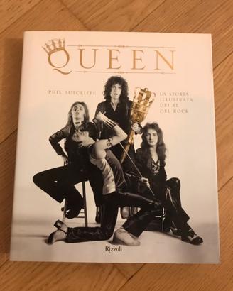 Libro Queen: la storia illustrata dei re del rock