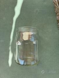 Vasetti in vetro con coperchio
