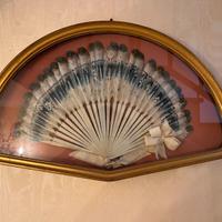 Collezione di otto antichi ventagli