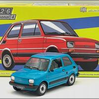 Fiat 126 Personal 4 Blu 1976 Laudoracing 1:18