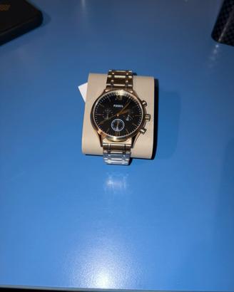 Orologio Fossil BQ2366 Nero e Oro nero e oro