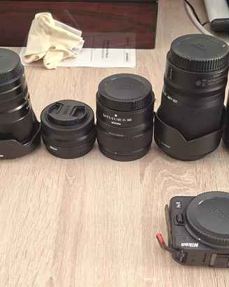 nikon z30 accessori e ottiche di diverso tipo