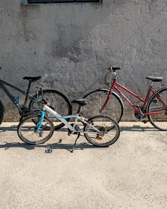3 biciclette da sistemare – vendute in blocco