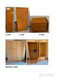 ARREDI CAMERETTA, CAMERA DA LETTO E SALA