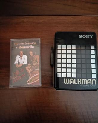 Walkman vintage modernariato anni 80 musicassetta