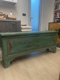 Cassapanca legno