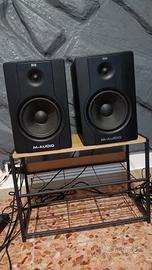 casse monitor studio M audio BX8 d2