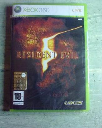 Resident Evil 5 Xbox 360 NUOVO