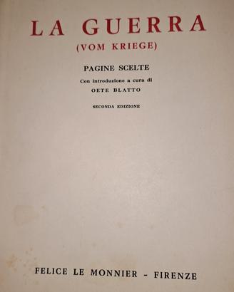 La guerra ( vom kriege) - Carlo von Clausewitz