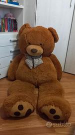 Orso peluche grande, misure 160X 90 cm
