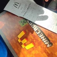 MINECRAFT MC DONALD'S PUPAZZI + PUZZLE FILM 