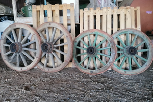 Ruote carro agricolo