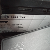 Batteria originale Opel 50 Ah, 480A