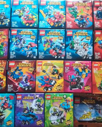 18 Set Lego Mighty Micros (serie completa)
