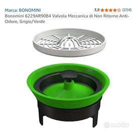 valvola meccanica di non ritorno antiodore