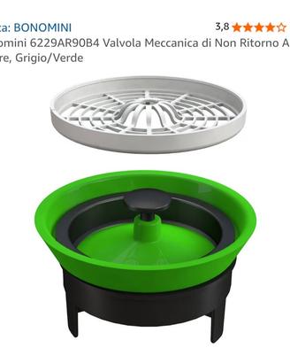 valvola meccanica di non ritorno antiodore