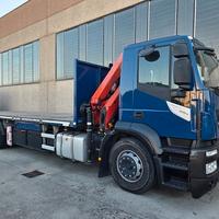 IVECO Stralis AD 260S36 6x2 - 2018 - gru e pianale