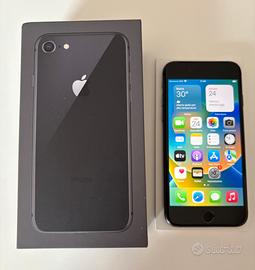 IPhone 8 64 GB Space Gray con imballo originale